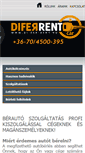Mobile Screenshot of di-fer-rent.hu